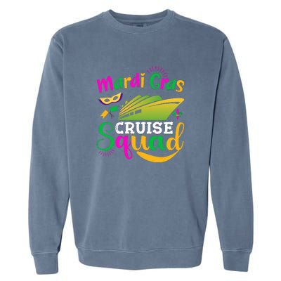 Mardi Gras Cruise Garment-Dyed Sweatshirt