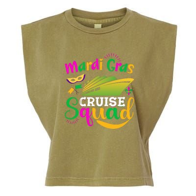 Mardi Gras Cruise Garment-Dyed Women's Muscle Tee