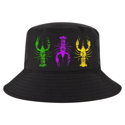 Mardi Gras Crawfish Jester Hat Bead New Orleans Gifts Cool Comfort Performance Bucket Hat