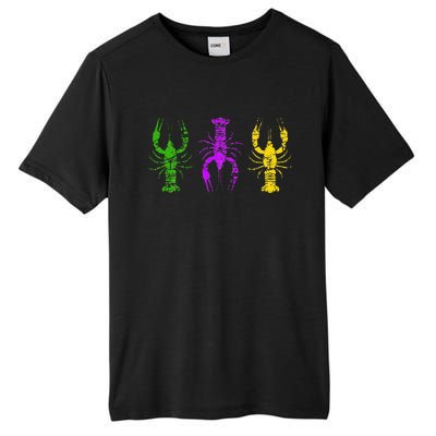 Mardi Gras Crawfish Jester Hat Bead New Orleans Gifts Tall Fusion ChromaSoft Performance T-Shirt