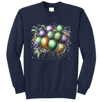 Mardi Gras Celebration Tall Sweatshirt