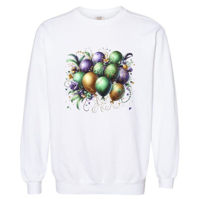 Mardi Gras Celebration Garment-Dyed Sweatshirt