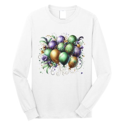 Mardi Gras Celebration Long Sleeve Shirt