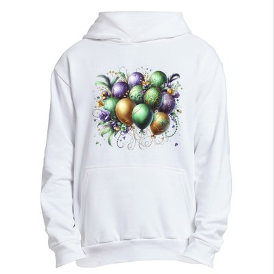 Mardi Gras Celebration Urban Pullover Hoodie