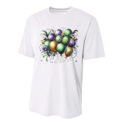 Mardi Gras Celebration Performance Sprint T-Shirt