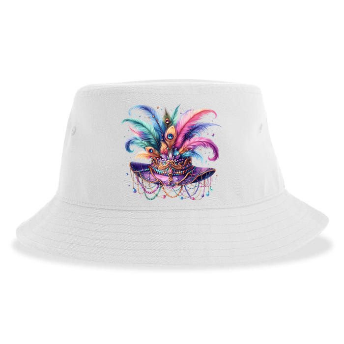 Mardi Gras Celebration Sustainable Bucket Hat