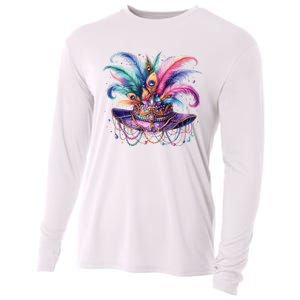 Mardi Gras Celebration Cooling Performance Long Sleeve Crew