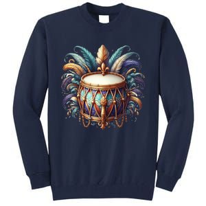 Mardi Gras Celebration Tall Sweatshirt