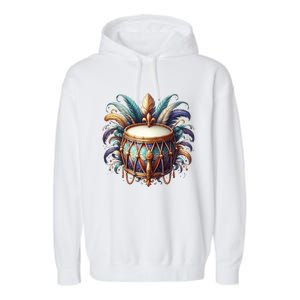 Mardi Gras Celebration Garment-Dyed Fleece Hoodie