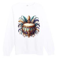 Mardi Gras Celebration Premium Crewneck Sweatshirt