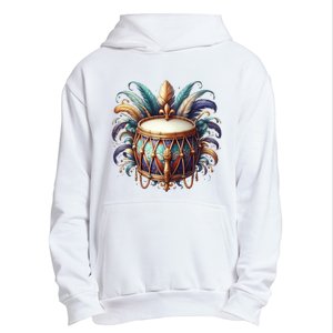 Mardi Gras Celebration Urban Pullover Hoodie