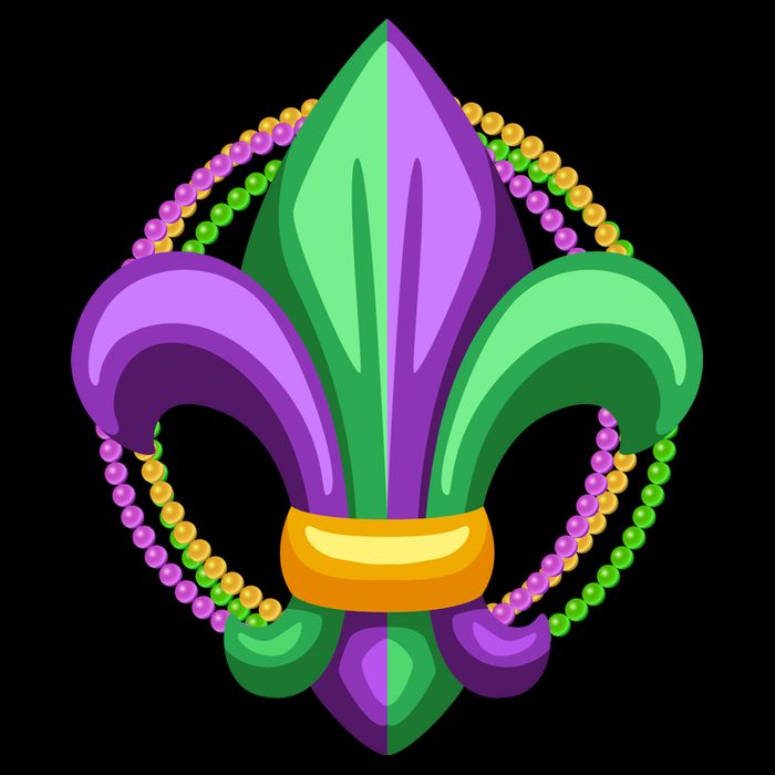 Mardi Gras Celebration Beads Impact Tech Backpack