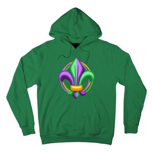 Mardi Gras Celebration Beads Hoodie