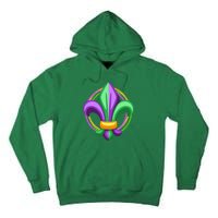 Mardi Gras Celebration Beads Tall Hoodie