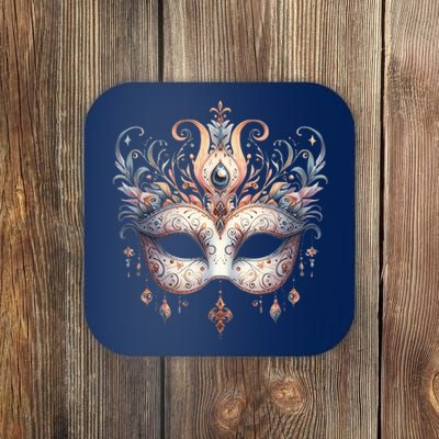 Mardi Gras Celebration Coaster