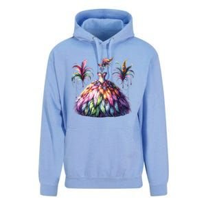 Mardi Gras Celebration Unisex Surf Hoodie