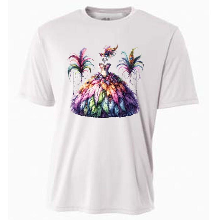 Mardi Gras Celebration Cooling Performance Crew T-Shirt