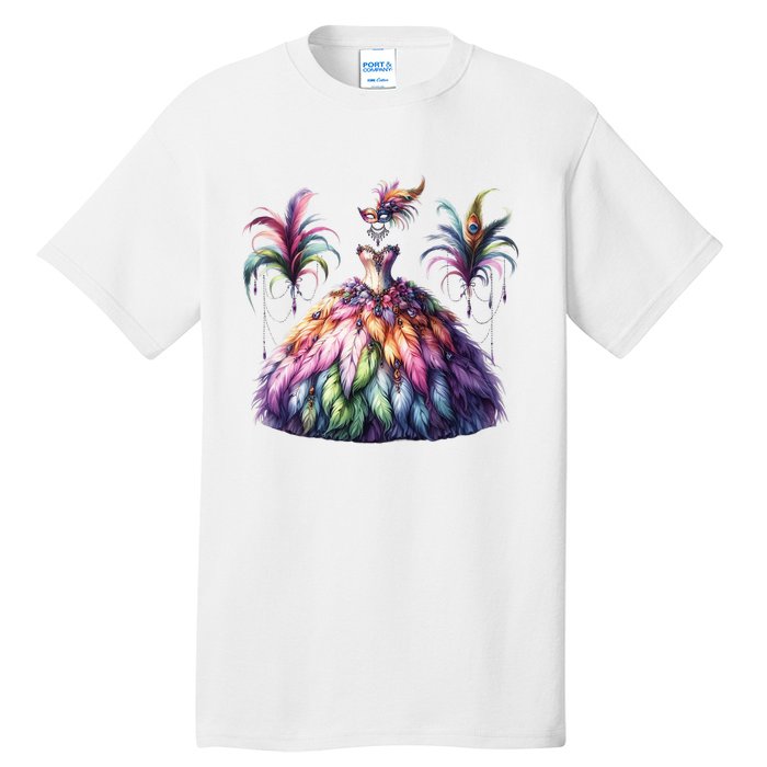 Mardi Gras Celebration Tall T-Shirt