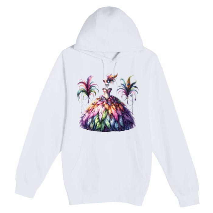 Mardi Gras Celebration Premium Pullover Hoodie