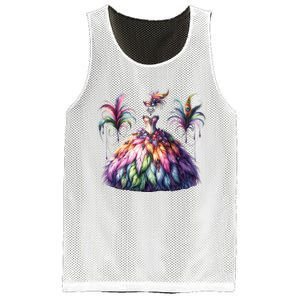 Mardi Gras Celebration Mesh Reversible Basketball Jersey Tank