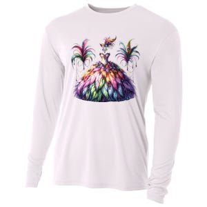 Mardi Gras Celebration Cooling Performance Long Sleeve Crew