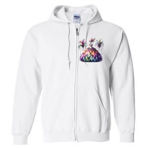 Mardi Gras Celebration Full Zip Hoodie