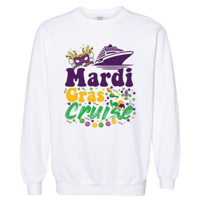 Mardi Gras Cruise Garment-Dyed Sweatshirt