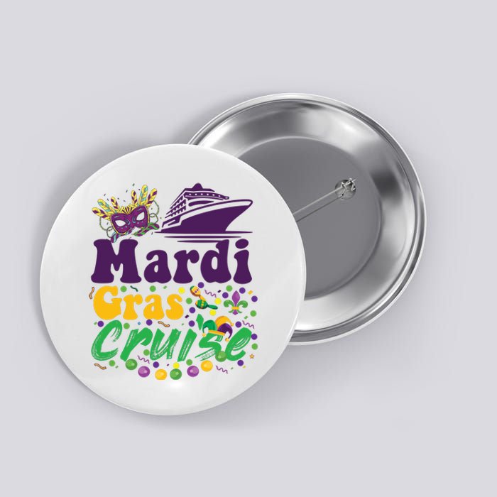 Mardi Gras Cruise Button