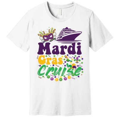 Mardi Gras Cruise Premium T-Shirt