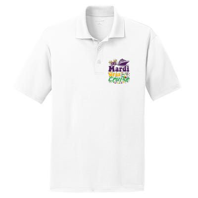 Mardi Gras Cruise PosiCharge RacerMesh Polo