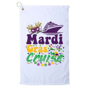 Mardi Gras Cruise Platinum Collection Golf Towel