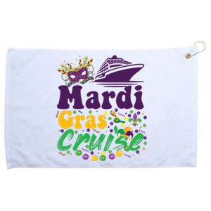 Mardi Gras Cruise Grommeted Golf Towel