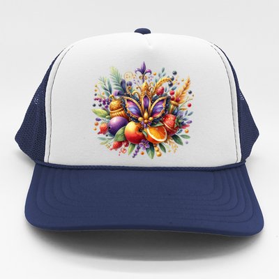 Mardi Gras Celebration Trucker Hat