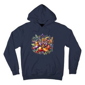 Mardi Gras Celebration Tall Hoodie