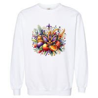 Mardi Gras Celebration Garment-Dyed Sweatshirt