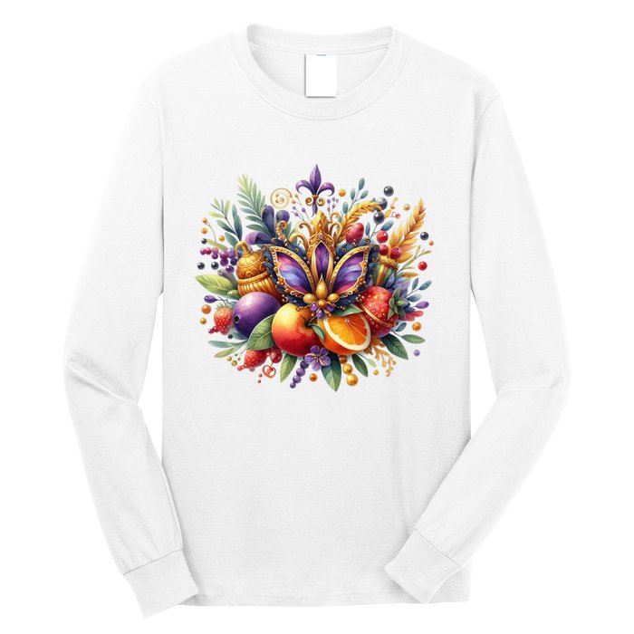 Mardi Gras Celebration Long Sleeve Shirt