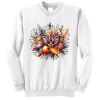 Mardi Gras Celebration Sweatshirt