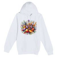 Mardi Gras Celebration Premium Pullover Hoodie