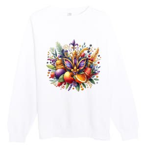 Mardi Gras Celebration Premium Crewneck Sweatshirt