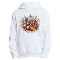 Mardi Gras Celebration Urban Pullover Hoodie