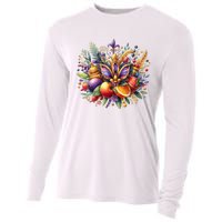 Mardi Gras Celebration Cooling Performance Long Sleeve Crew