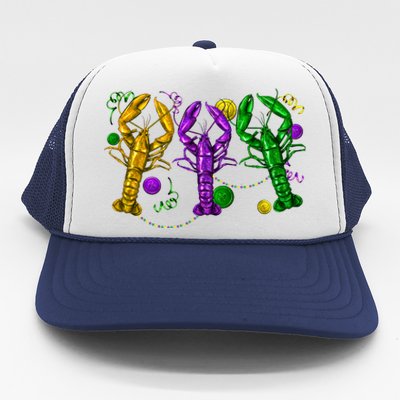 Mardi Gras Crawfish Carnival Costume Parade Trucker Hat