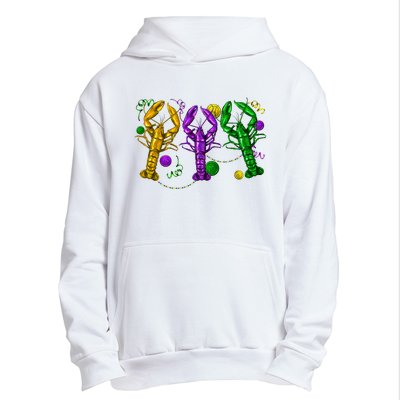 Mardi Gras Crawfish Carnival Costume Parade Urban Pullover Hoodie