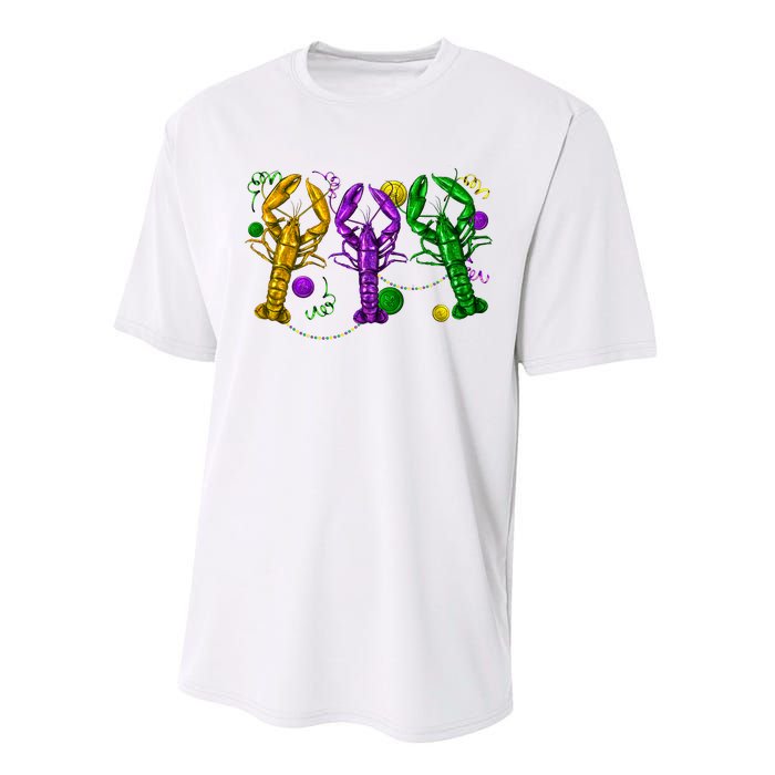 Mardi Gras Crawfish Carnival Costume Parade Performance Sprint T-Shirt