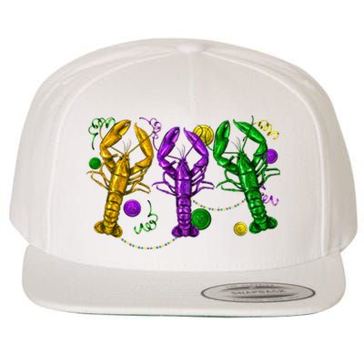 Mardi Gras Crawfish Carnival Costume Parade Wool Snapback Cap