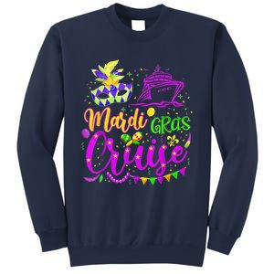 Mardi Gras Cruise Cruising Mask Cruise Ship Party Costume Sweatshirt