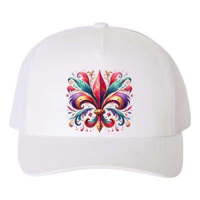 Mardi Gras Celebration Yupoong Adult 5-Panel Trucker Hat