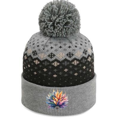 Mardi Gras Celebration The Baniff Cuffed Pom Beanie