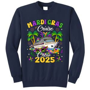 Mardi Gras Cruise Crew 2025 Family Matching Tall Sweatshirt