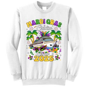 Mardi Gras Cruise Crew 2025 Family Matching Sweatshirt